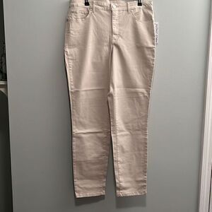 Hannah Women's Ankle Length Narrow Pants Sits Natural Waist Sands of Time